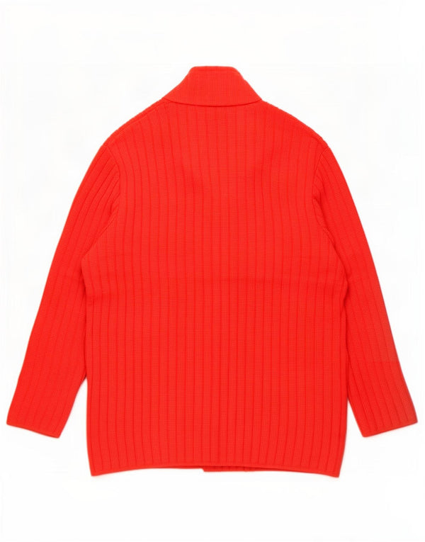 Vintage Womens Cardigan Sweater UK 16 Large Red