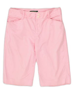 POLO RALPH LAUREN Womens Chino Shorts US 4 Small W27 Pink Cotton Vintage Second Hand Clothing Online Messina Hembry