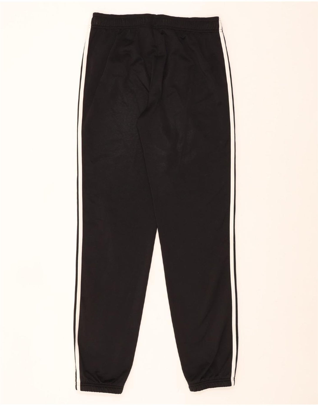 ADIDAS Boys Tracksuit Trousers Joggers 15-16 Years  Black Polyester