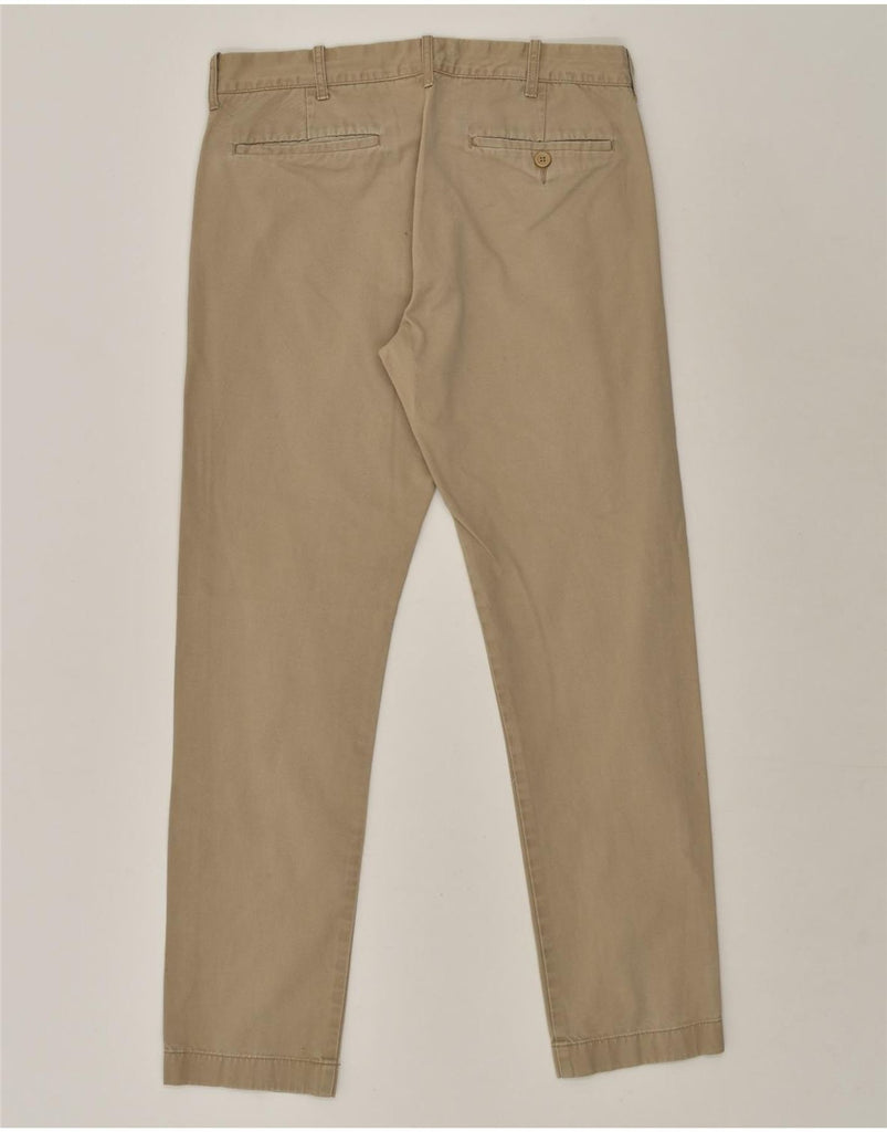 J. CREW Mens The Driggs Slim Chino Trousers W31 L32 Beige Cotton | Vintage J. Crew | Thrift | Second-Hand J. Crew | Used Clothing | Messina Hembry 