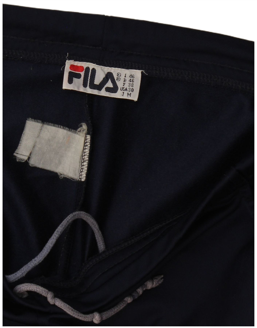 Fila Womens Tracksuit Trousers IT 46 Large  Navy Blue Colourblock