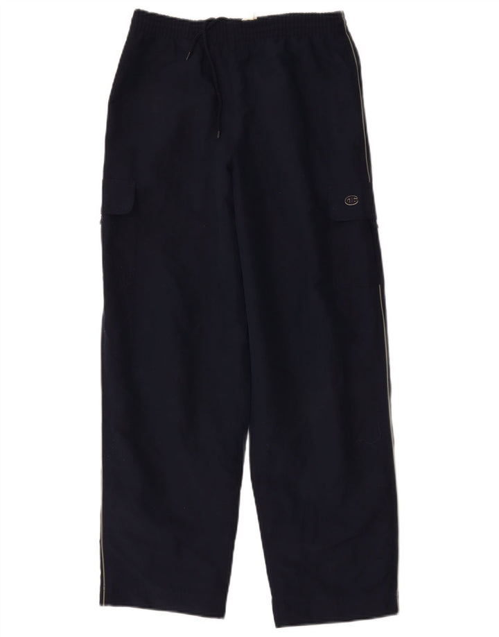 Champion Boys Cargo Tracksuit Trousers 11-12 Years Navy Blue Polyester
