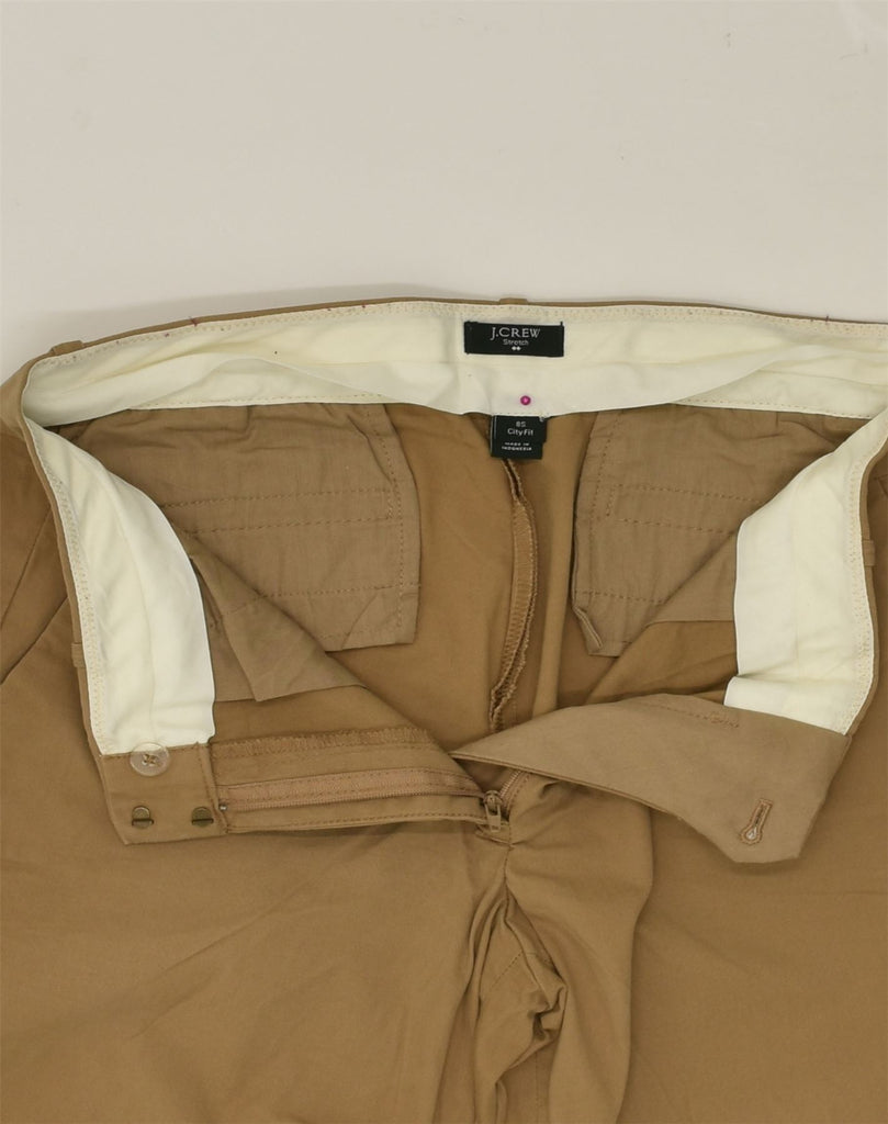 J. CREW Womens City Fit Straight Chino Trousers US 8 Medium W32 L30 Beige | Vintage J. Crew | Thrift | Second-Hand J. Crew | Used Clothing | Messina Hembry 