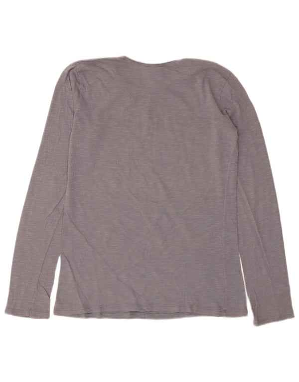 BENETTON Girls Disney Graphic Top Long Sleeve 13-14 Years Grey Flecked