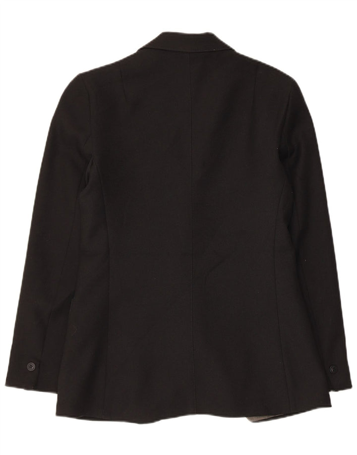 Farah Womens 2 Button Blazer Jacket UK 6 XS Black