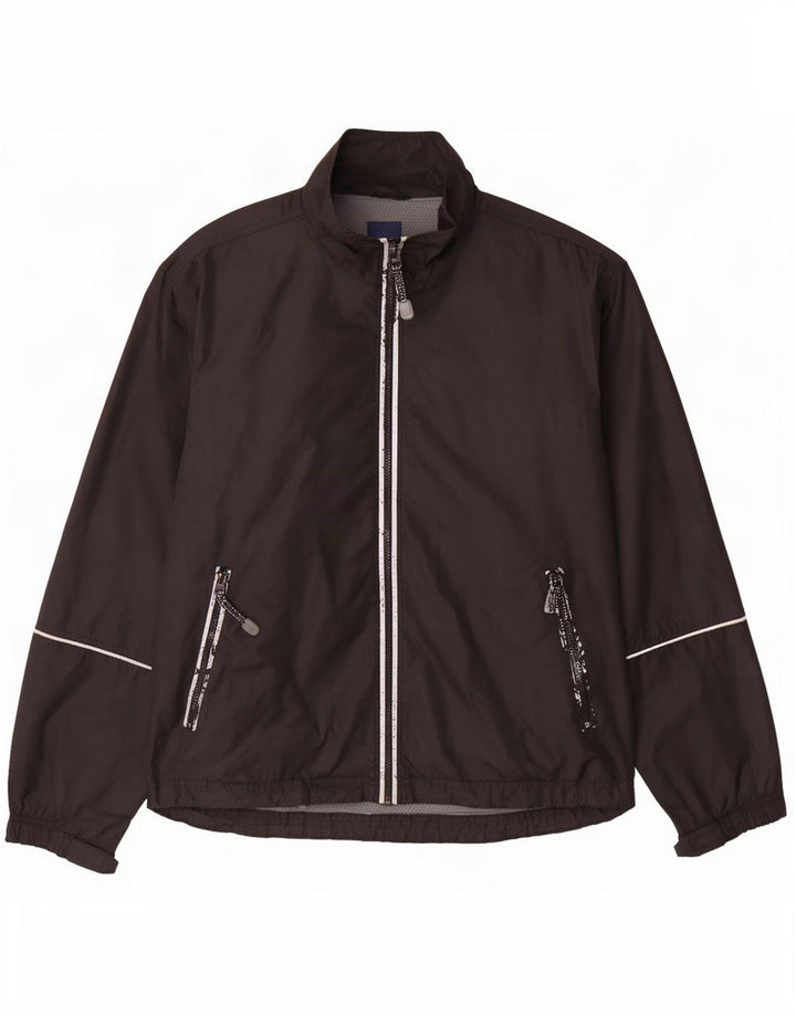 Gap Mens Rain Jacket UK 38 Medium Black Nylon