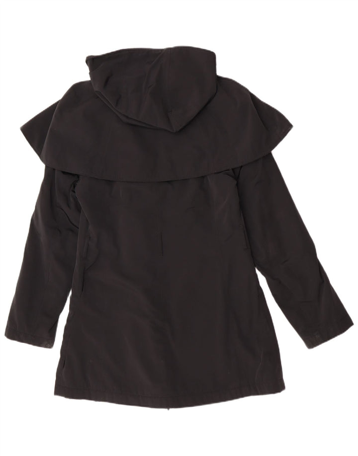 Penny Black Womens Hooded Capelet Coat UK 10 Small Black