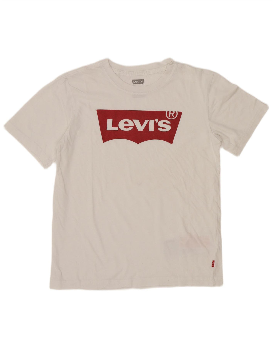 Levi's Boys Graphic T-Shirt Top 13-14 Years White Cotton