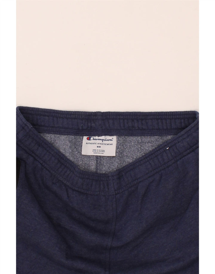 CHAMPION Mens Tracksuit Trousers Joggers Medium  Navy Blue Flecked Cotton Vintage Champion and Second-Hand Champion from Messina Hembry 