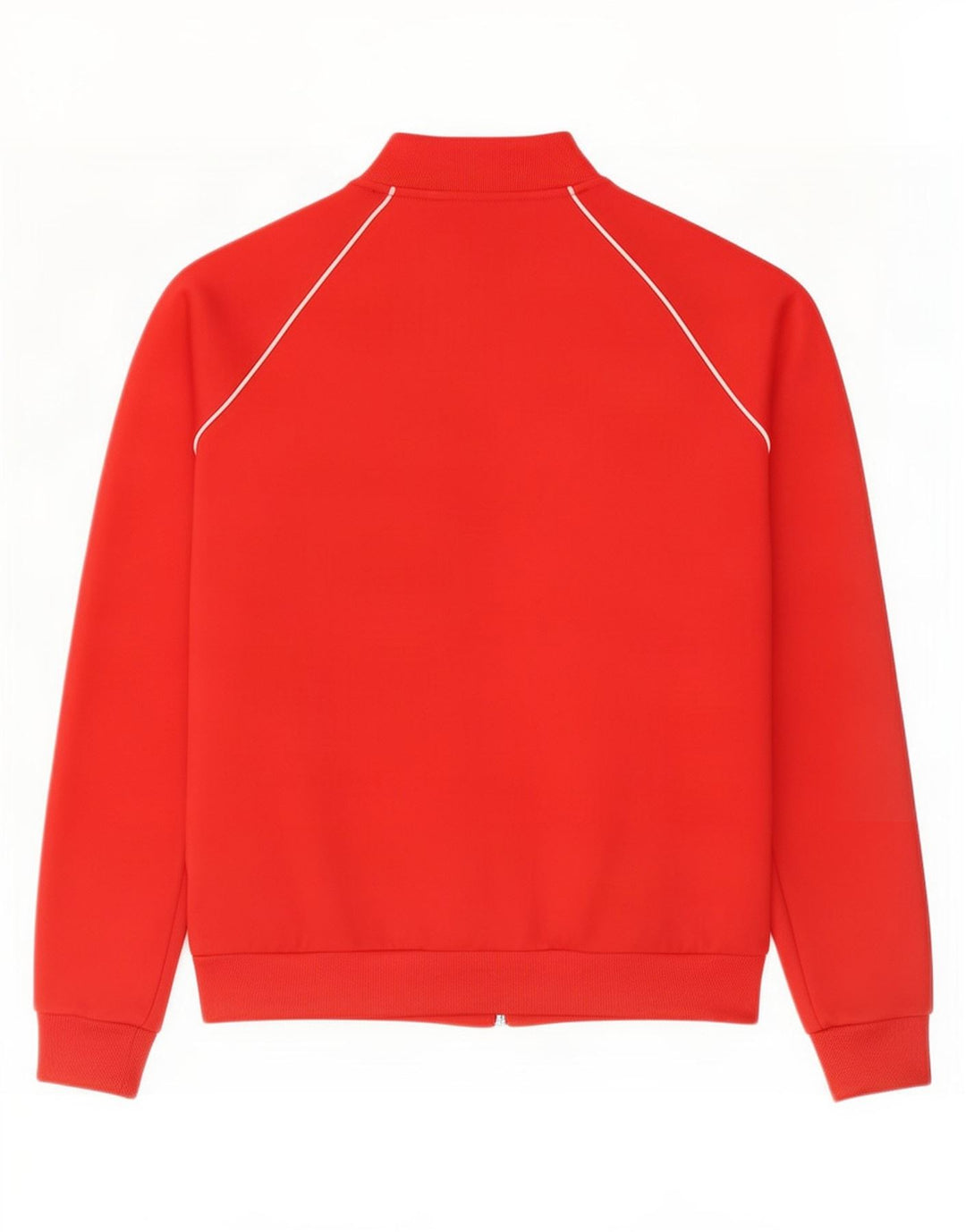 Adidas Womens Tracksuit Top Jacket UK 8 Small Red Polyester