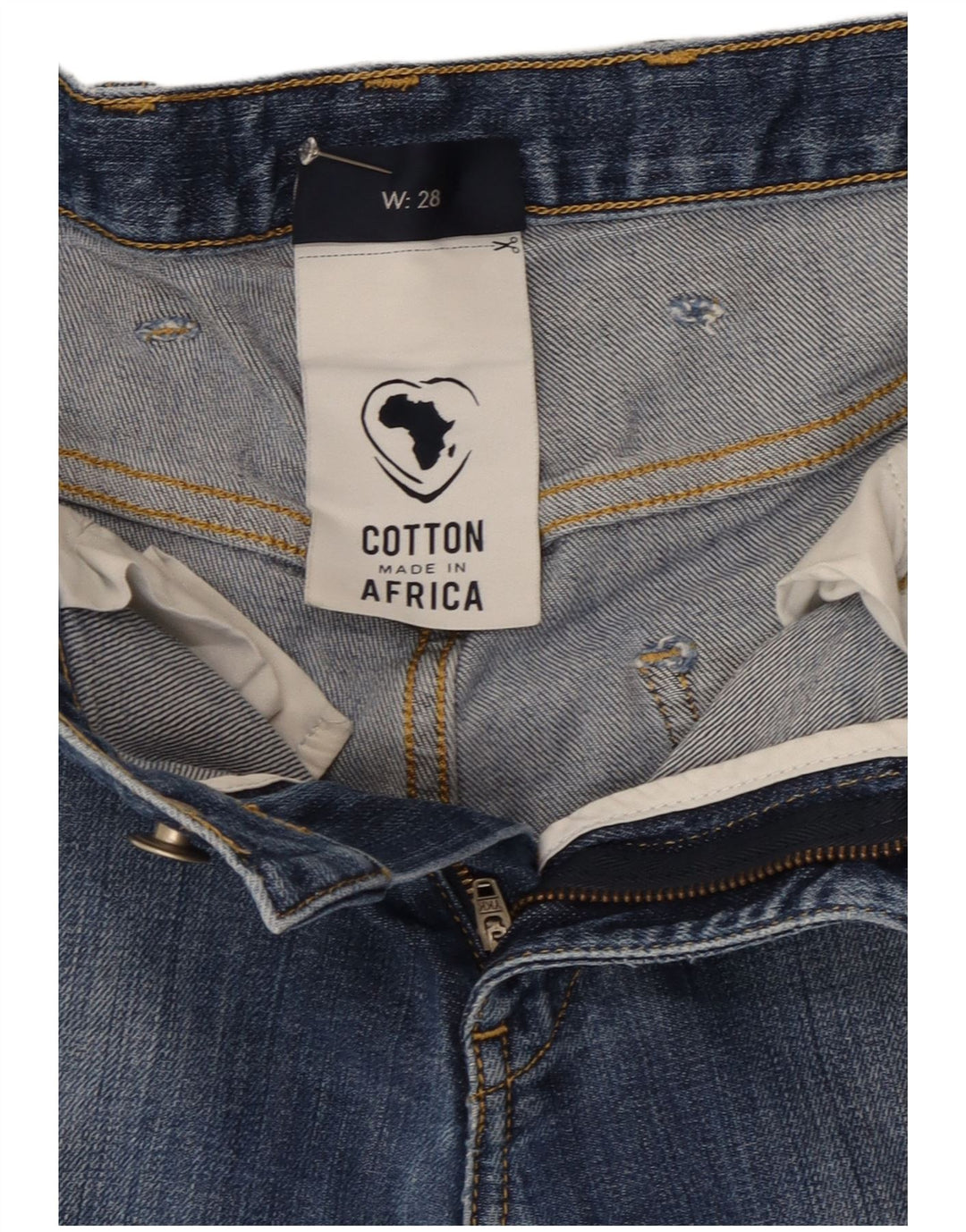 Armani Womens Skinny Jeans W28 L33 Blue Cotton