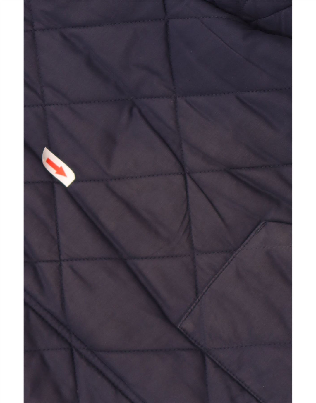 Lacoste Mens Quilted Jacket IT 56 3XL Navy Blue Polyester