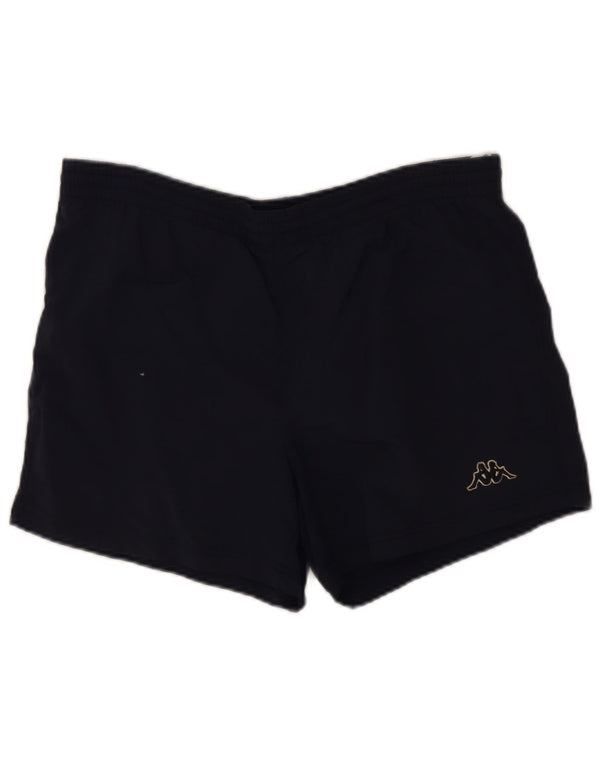 Kappa Mens Sport Shorts Large Navy Blue Nylon