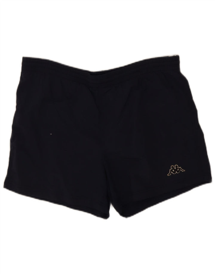 Kappa Mens Sport Shorts Large Navy Blue Nylon