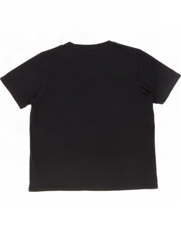 Carrera Mens Graphic T-Shirt Top Large Black