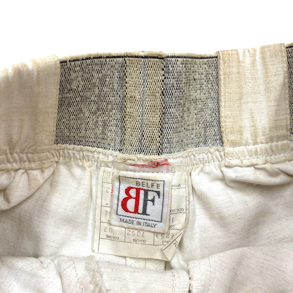 Belfe & Belfe Women's A Line Shorts | Vintage Luxury High End White Grey VTG | Vintage Messina Hembry | Thrift | Second-Hand Messina Hembry | Used Clothing | Messina Hembry 