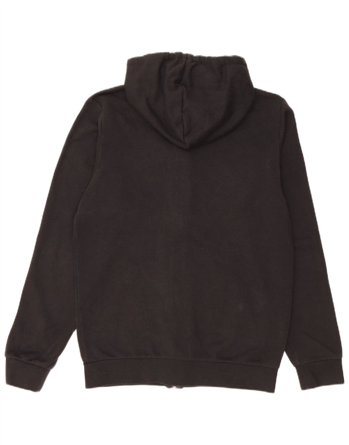 Adidas Mens Zip Hoodie Sweater Small Black Cotton