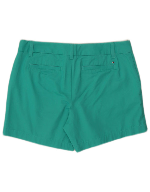 Tommy Hilfiger Womens Chino Shorts US 8 Medium W32 Green Cotton