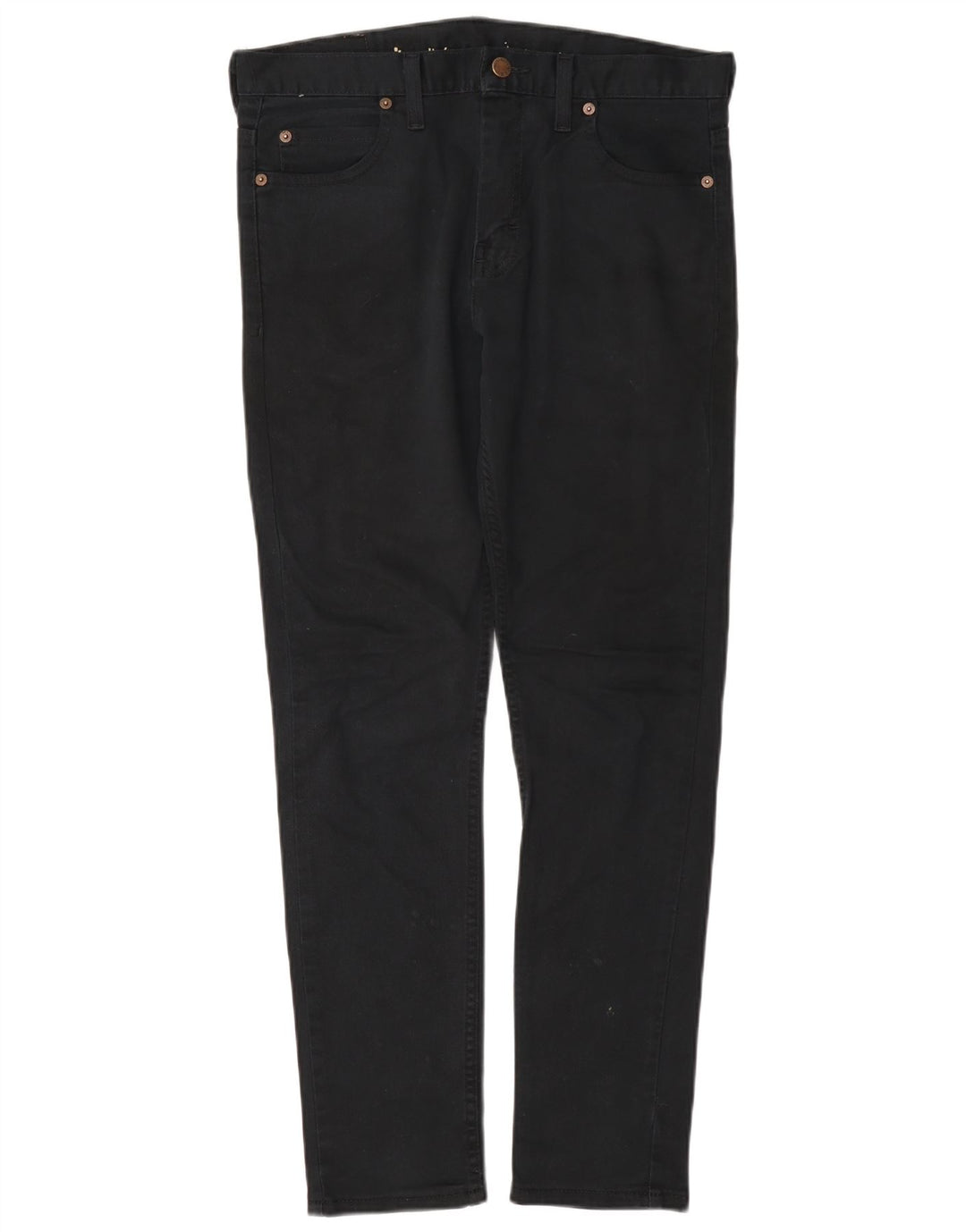 Dickies Womens Slim Casual Trousers W32 L28 Navy Blue