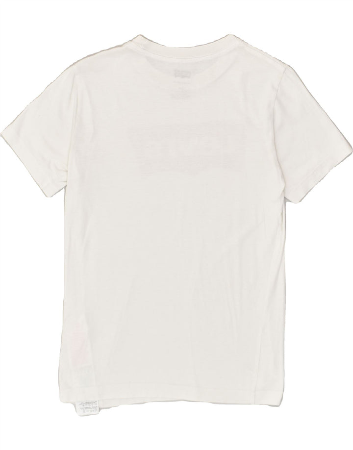 LEVI'S Boys San Francisco Graphic T-Shirt Top 11-12 Years White Cupro | Vintage Levi's | Thrift | Second-Hand Levi's | Used Clothing | Messina Hembry 