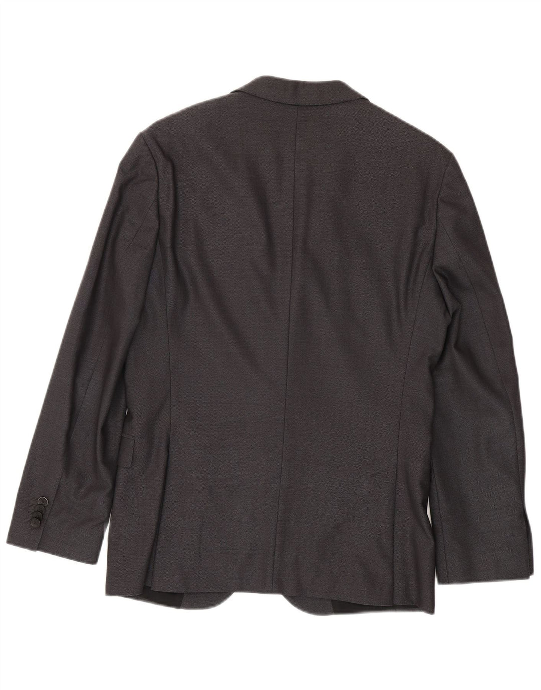 TRABALDO TOGNA Mens 2 Button Blazer Jacket IT 48 Medium Grey Virgin Wool