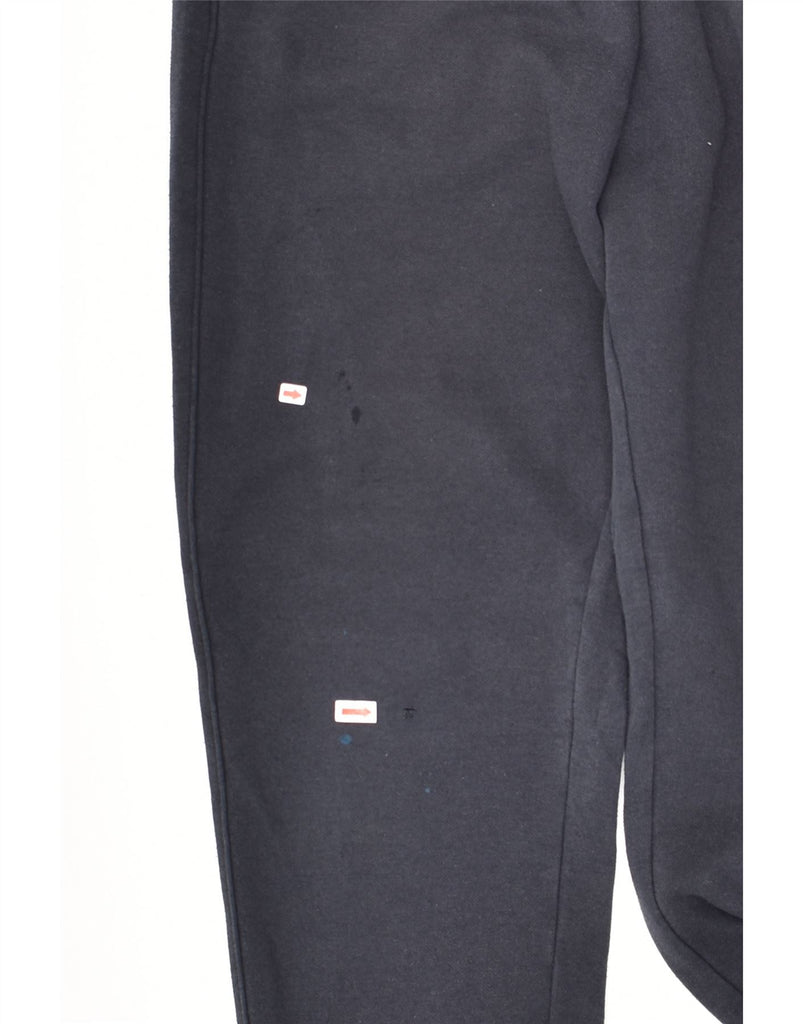 CHAMPION Womens Tracksuit Trousers Joggers UK 10 Small Navy Blue Cotton | Vintage Champion | Thrift | Second-Hand Champion | Used Clothing | Messina Hembry 