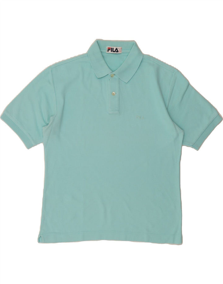 FILA Mens Polo Shirt XS Turquoise Vintage Fila and Second-Hand Fila from Messina Hembry 