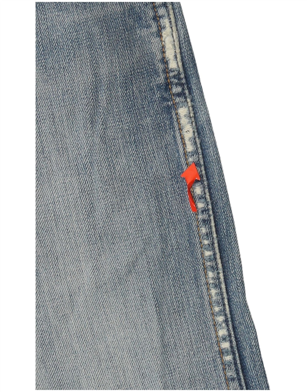 WRANGLER Mens Clyde Straight Jeans W30 L34 Blue Cotton