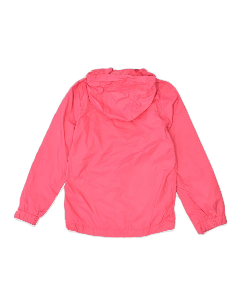 MOUNTAIN WAREHOUSE Girls Rain Jacket 9-10 Years Pink Nylon | Vintage | Thrift | Second-Hand | Used Clothing | Messina Hembry 