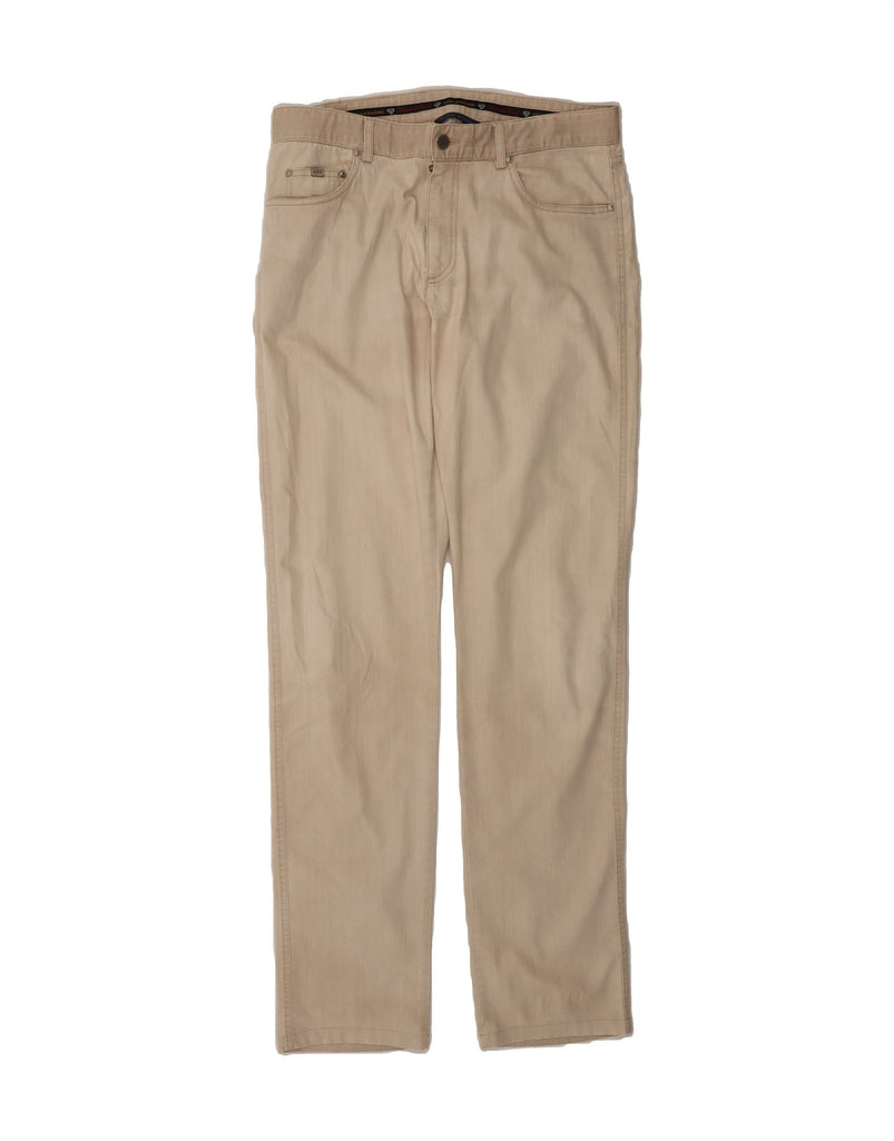 PAUL & SHARK Mens Straight Jeans IT 48 Medium W32 L35 Beige Cotton Vintage Paul & Shark and Second-Hand Paul & Shark from Messina Hembry 