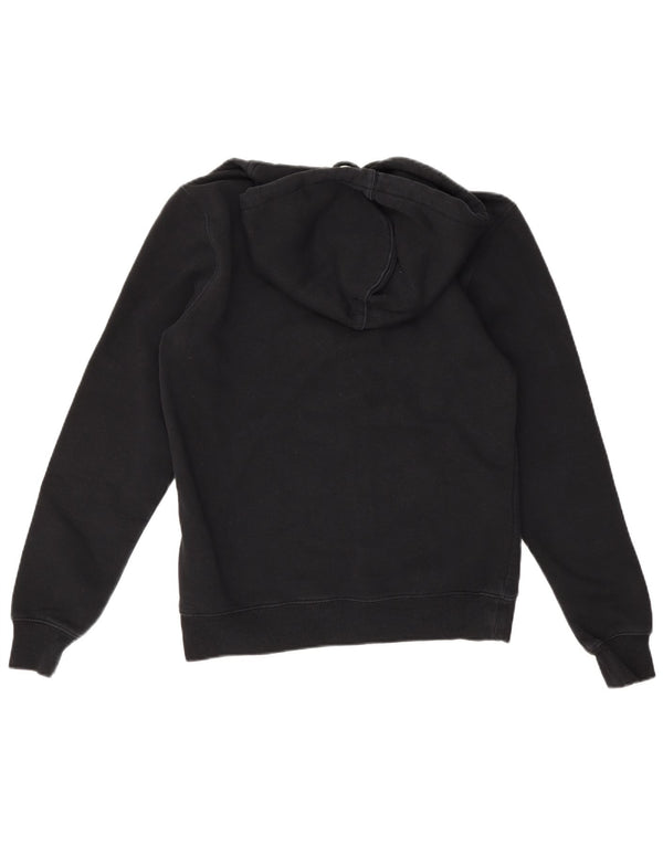Dickies Mens Zip Hoodie Sweater Small Black Cotton