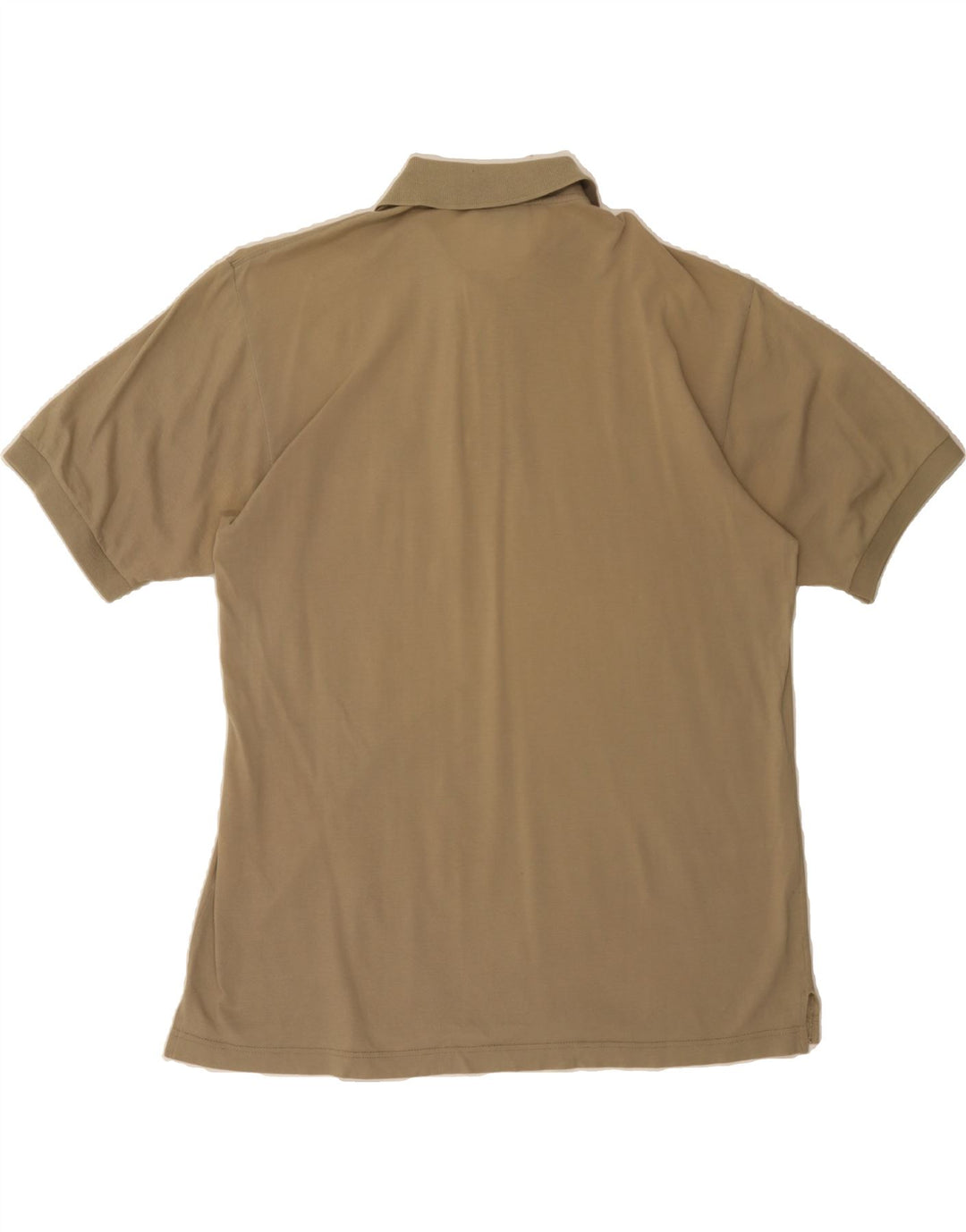 SERGIO TACCHINI Mens Polo Shirt IT 50 Medium Brown Vintage Sergio Tacchini and Second-Hand Sergio Tacchini from Messina Hembry 