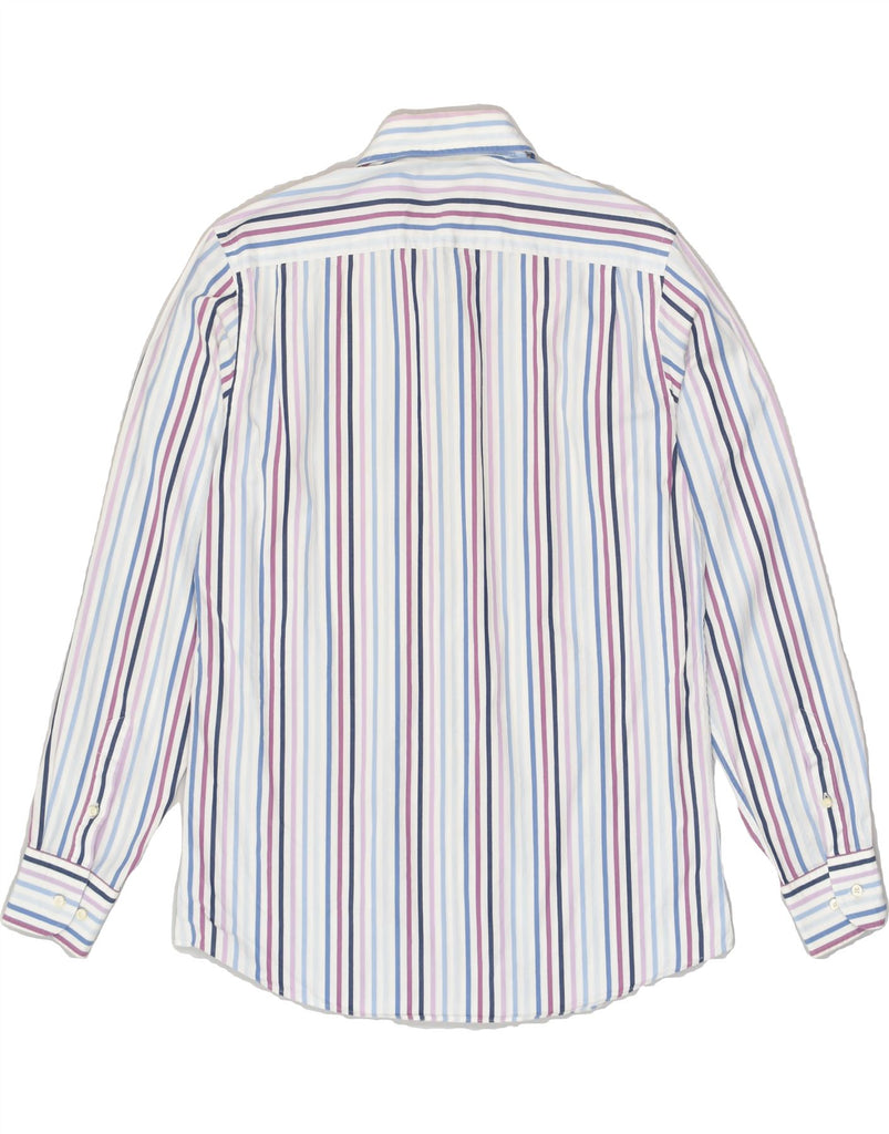 MASSIMO DUTTI Mens Shirt Medium Multicoloured Striped Cotton | Vintage Massimo Dutti | Thrift | Second-Hand Massimo Dutti | Used Clothing | Messina Hembry 