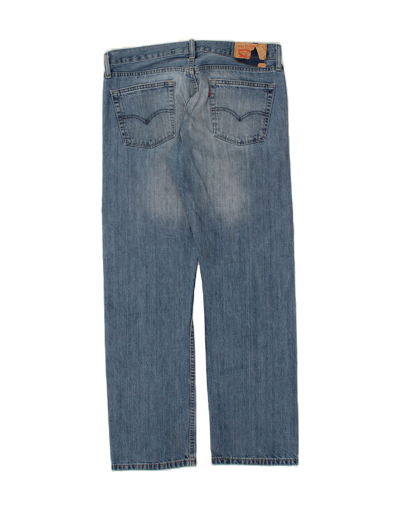 LEVI'S Mens Straight Jeans W34 L32 Blue Cotton Vintage Levi's and Second-Hand Levi's from Messina Hembry 