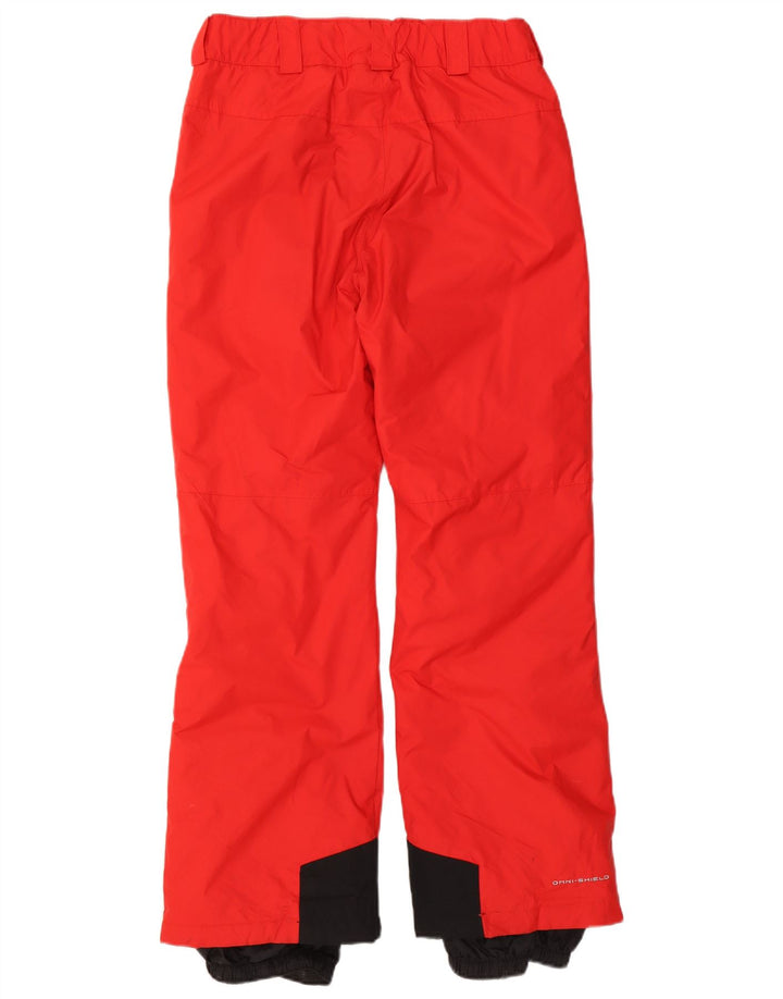 Columbia Mens Omni-Shield Ski Trousers Medium  Red Colourblock Nylon