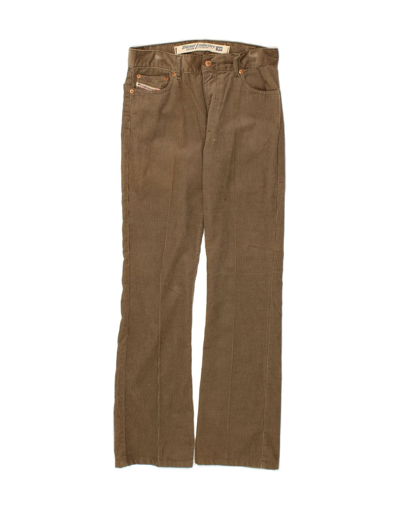 DIESEL Womens Bootcut Corduroy Trousers W30 L30 Brown Cotton Vintage Diesel and Second-Hand Diesel from Messina Hembry 