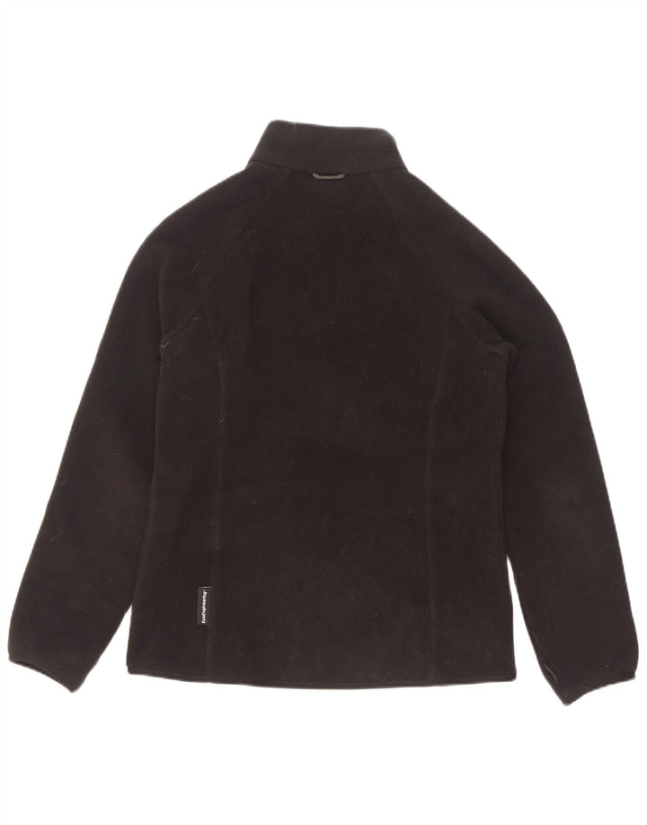 Jack Wolfskin Womens Liner Fleece Jacket UK 8/10 Small Black Polyester