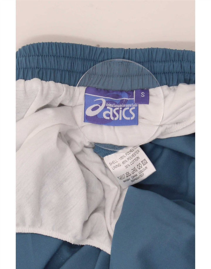 Asics Mens Sport Shorts Small Blue Polyester
