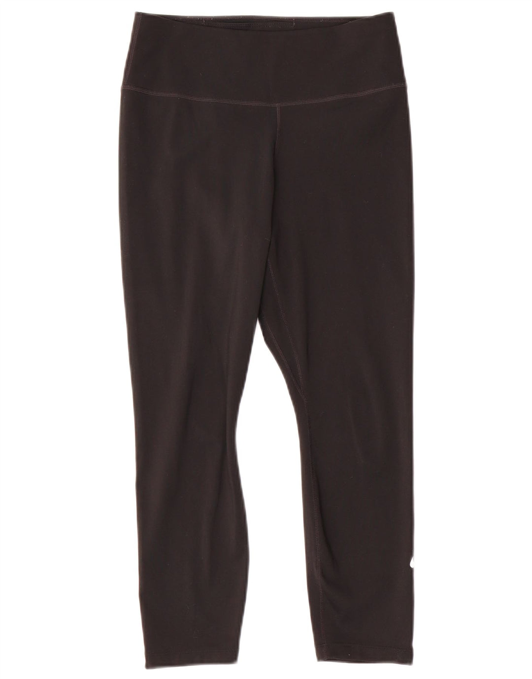 NIKE Womens Dri Fit Capri Leggings UK 10 Small  Black Polyester