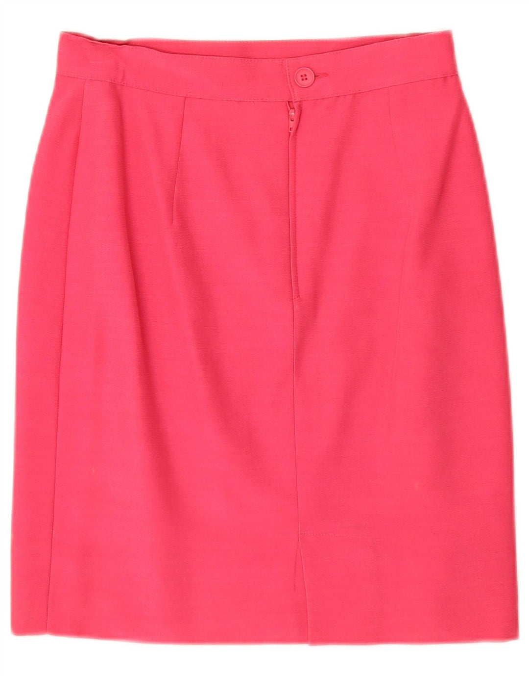 Vintage Womens Straight Skirt UK 12 Medium W28 Pink