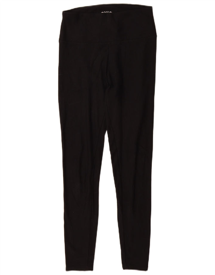 Orvis Womens Leggings UK 12 Medium Black Modal