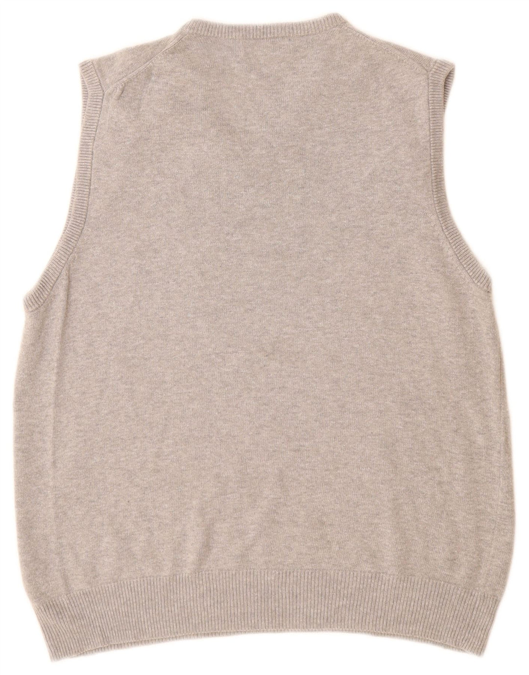 Marks & Spencer Mens Blue Harbour Vest Tank Top Medium Grey Flecked Cotton
