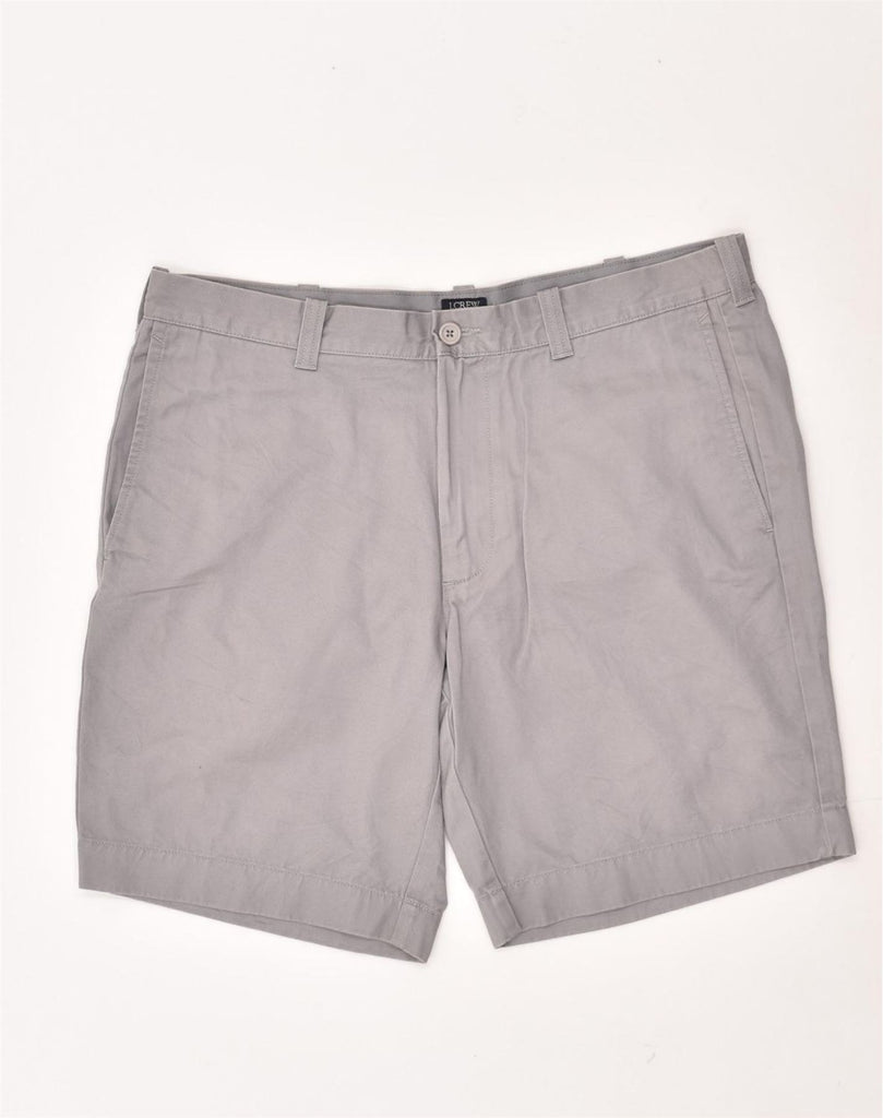 J. CREW Mens Gramercy Chino Shorts W36 Large Grey Cotton | Vintage J. Crew | Thrift | Second-Hand J. Crew | Used Clothing | Messina Hembry 