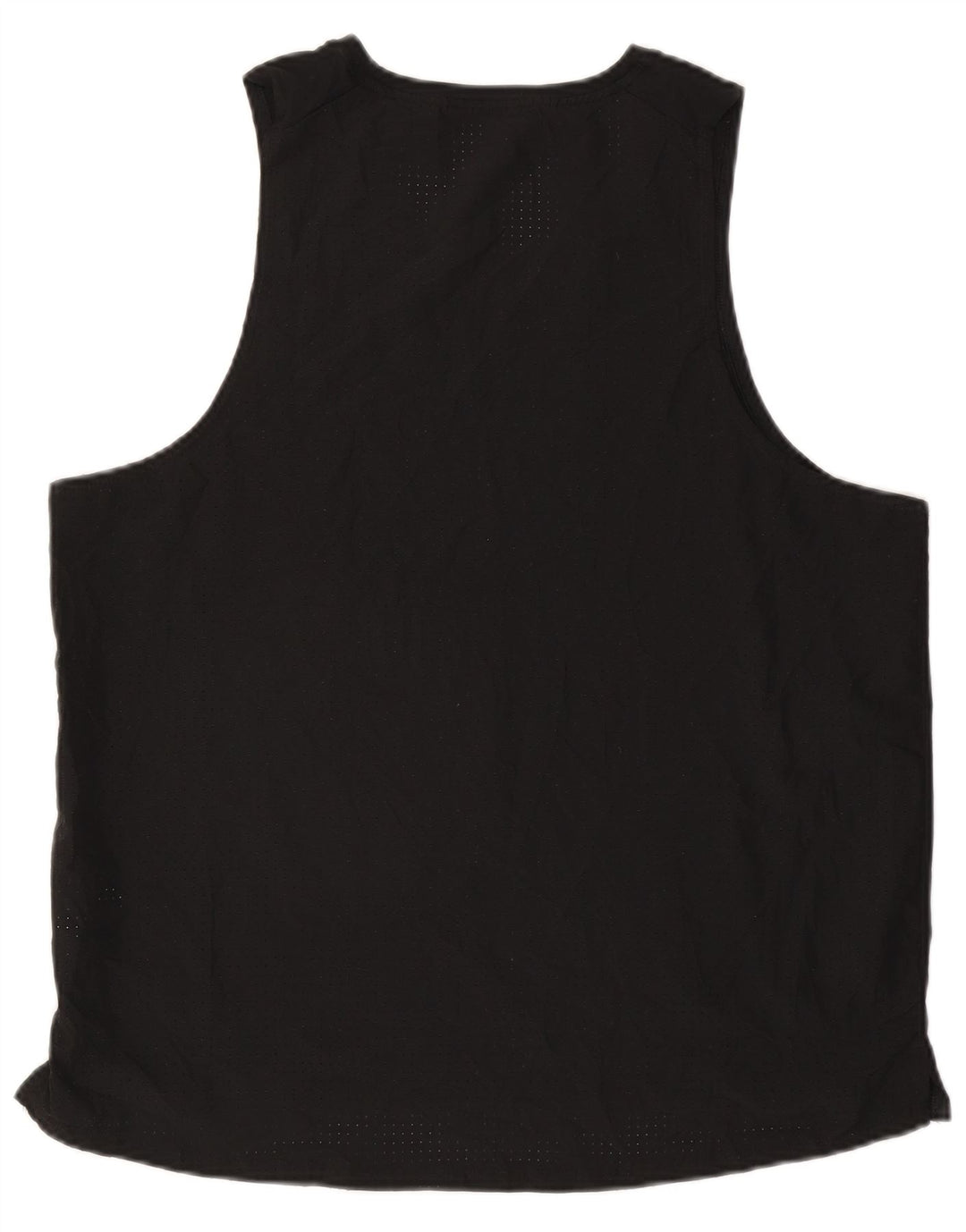 Nike Mens Dri Fit Graphic Vest Top XL Black Polyester