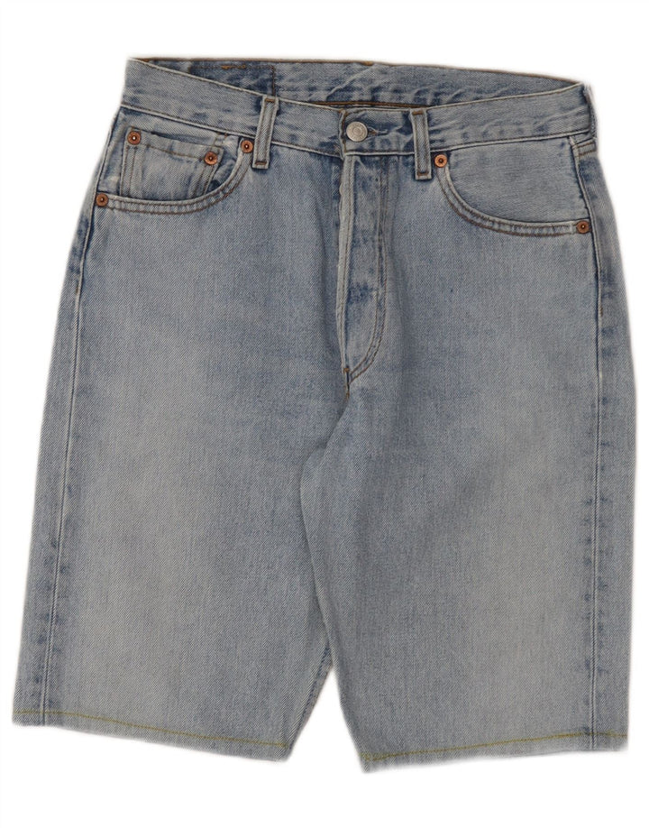 Levi's Mens 501 Denim Shorts W29 Medium Blue Cotton