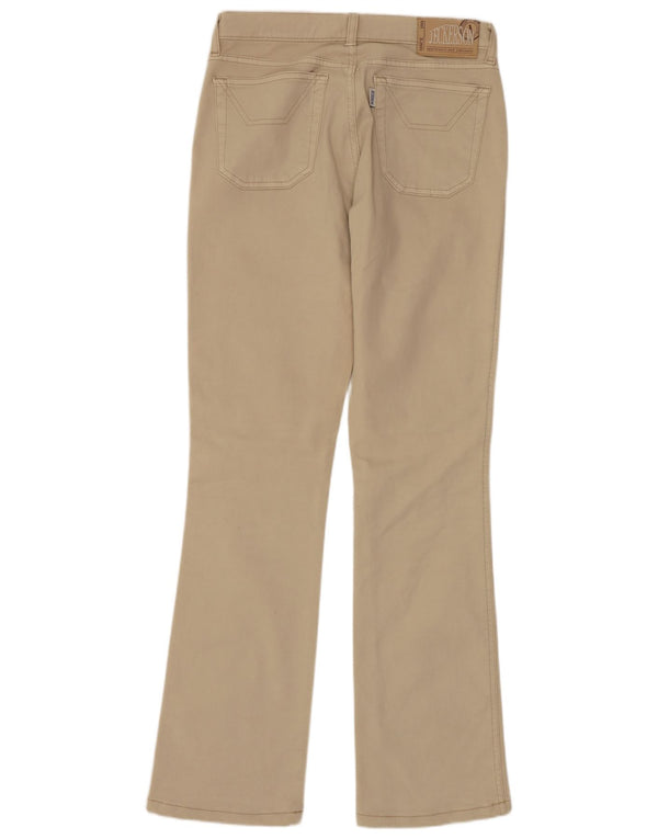 JECKERSON Womens Bootcut Jeans W29 L31 Beige Cotton