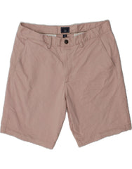 GAP Mens Khakis Chino Shorts W34 Large Pink Cotton