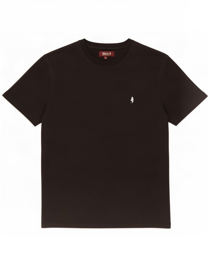 Marlboro Classics Mens T-Shirt Top Medium Black Cotton