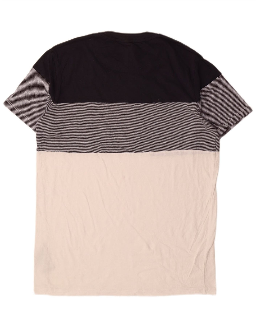Jack & Jones Mens Regular Fit T-Shirt Top XL Multicoloured Colourblock