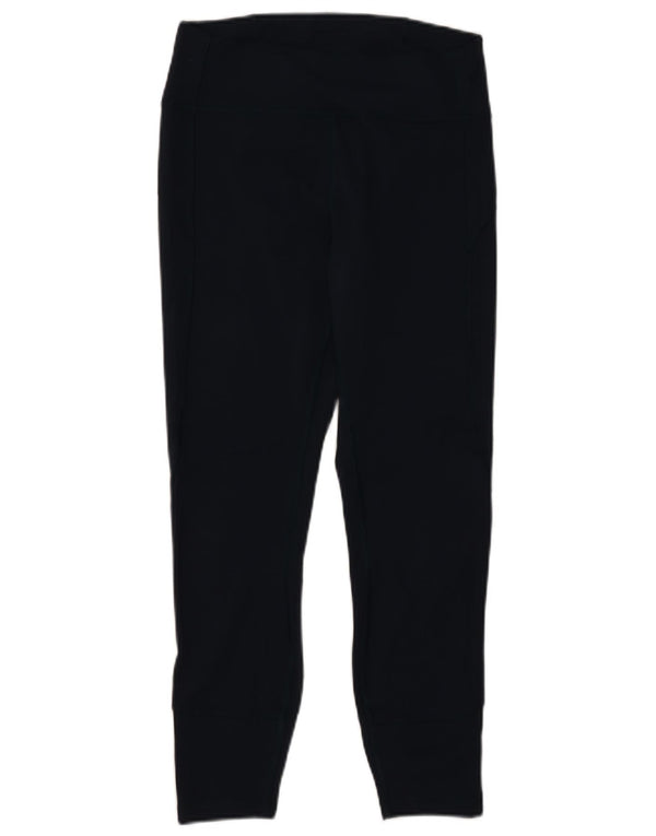 LULULEMON Womens Leggings US 10 Large  Navy Blue Nylon